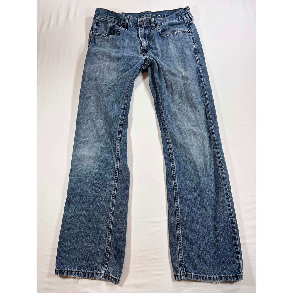 Signature by Levi Strauss Gold Label Mens Straight Leg Jeans Blue 32x32